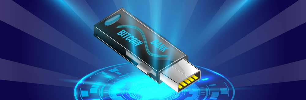 Биткоин-банк на чипе памяти